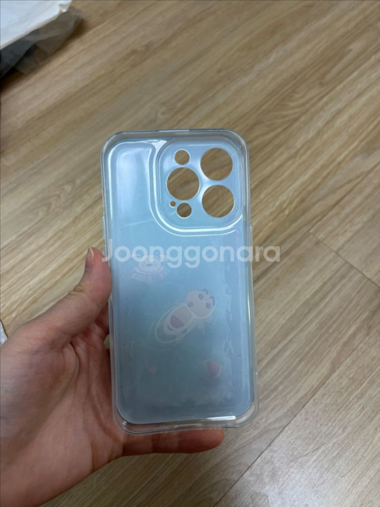 아이폰13pro 짱구케이스 (새상품)--1