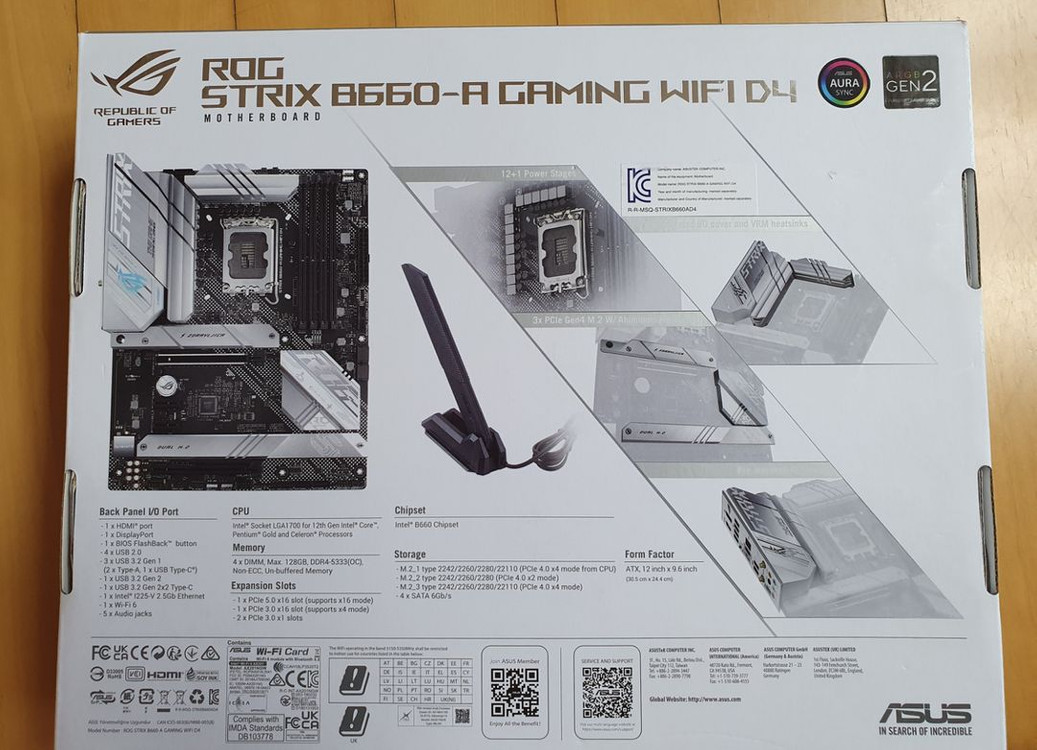 ASUS ROG STRIX B660-A WIFI D4--7