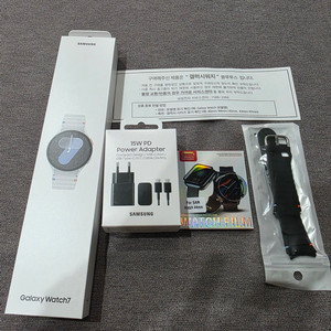 워치7 44mm 실버 블루투스 미개봉 새상품 패키지