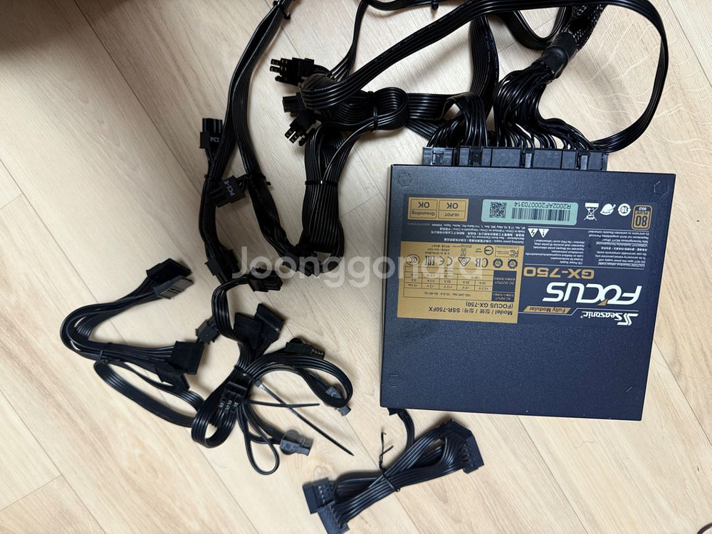 시소닉 파워 750w 골드등급--0