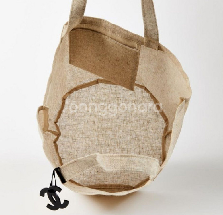 샤넬 로고 린넨 기프트 인기에코백토트백비치백--5