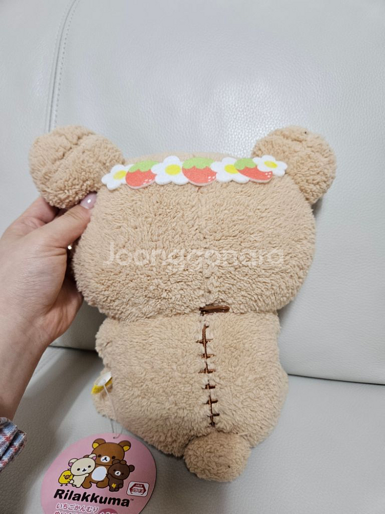 (고전정품) 리락쿠마 뽀실이 꽃화관 인형--2