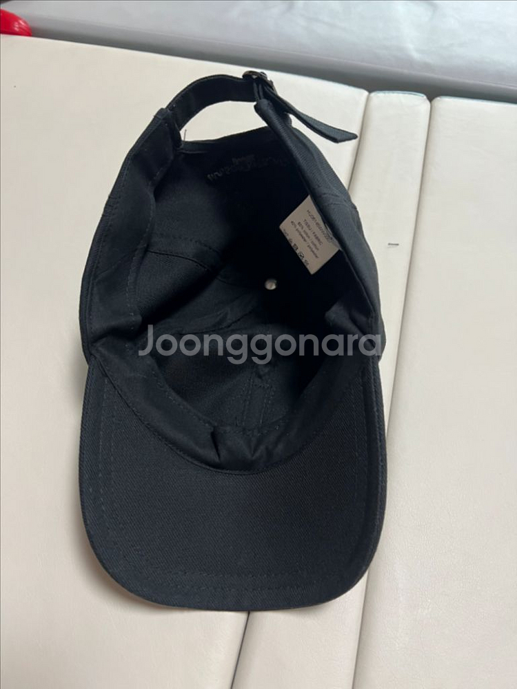 메종키츠네 올라이트 폭스 로고 볼캡모자 (블랙)--2