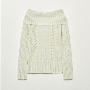게드 RIBBED OFF-SHOULDER TOP