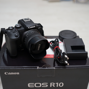 캐논 eos r10 번들셋+전용플레이트