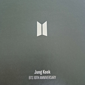 BTS 10주년 정국 메달