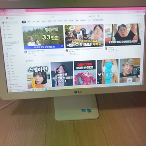 올인원 모니터 일채형 pc 컴퓨터 사무용 wifi5