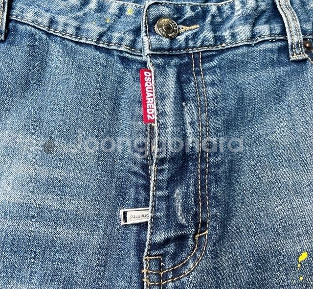 디스퀘어드2 청바지 데님청바지 데님팬츠 35인치--2