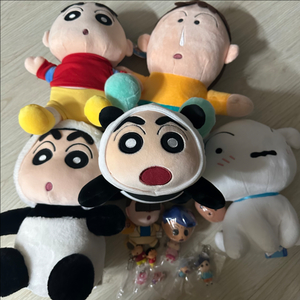 짱구는못말려 짱구 맹구 흰둥이 인형 키링