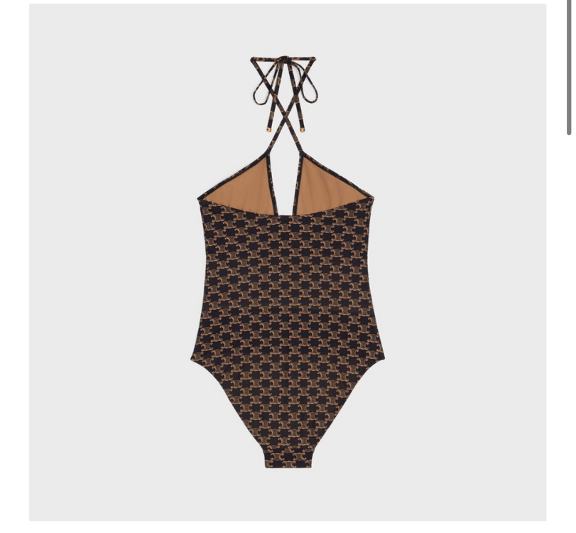 셀린느 모노그램 스윔수트--1