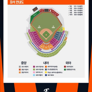 5/1 한화이글스 3루114구역2연석(저)<>1루 교환