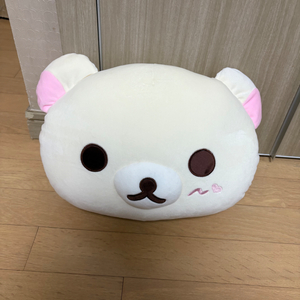 코리락쿠마 양면 얼굴 쿠션 인형