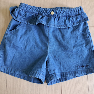 밍크뮤 데님반바지 6세