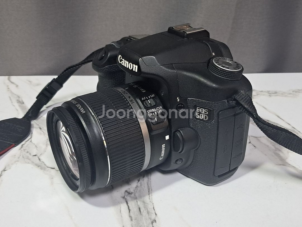 캐논Dslr 중급기 EOS 50D /18-55mm 렌즈--3