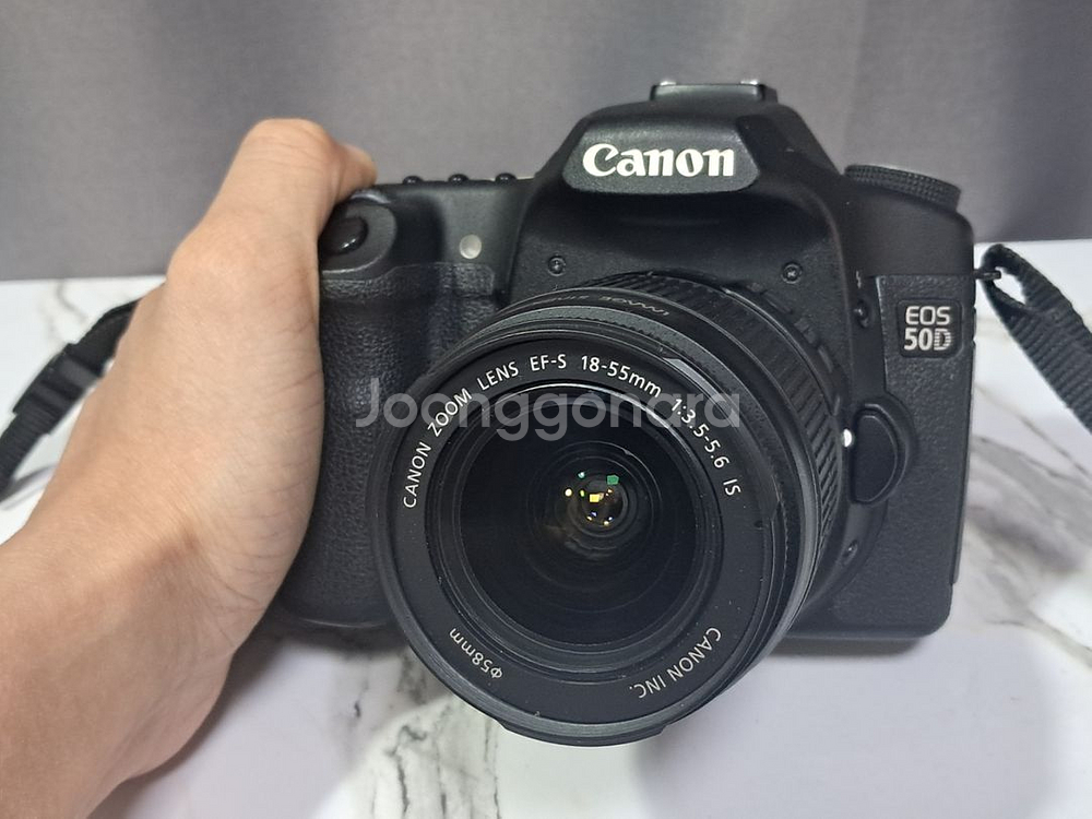 캐논Dslr 중급기 EOS 50D /18-55mm 렌즈--4