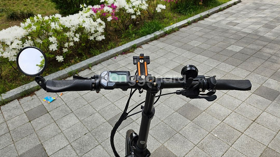 듄드라이브 2세대 전기자전거(613km)+안장,가방 등--5