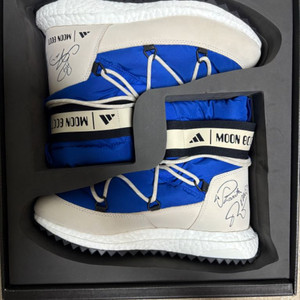 베이비몬스터 친필싸인 아디다스 문부츠 + 싸인 앨범 풀