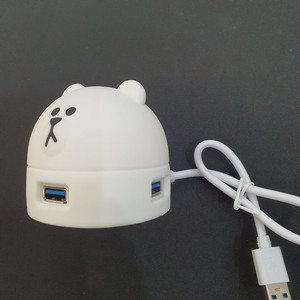 USB HUB 무드등. 3 PARTS