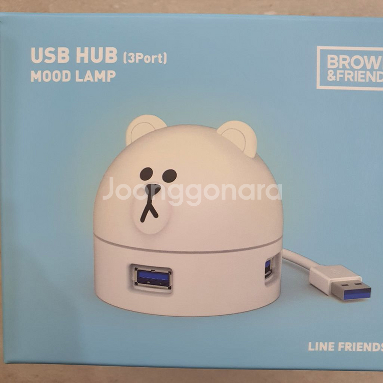 USB HUB 무드등. 3 PARTS--1