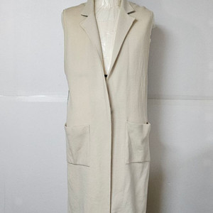 66)닥스DAKS 여성 롱니트조끼