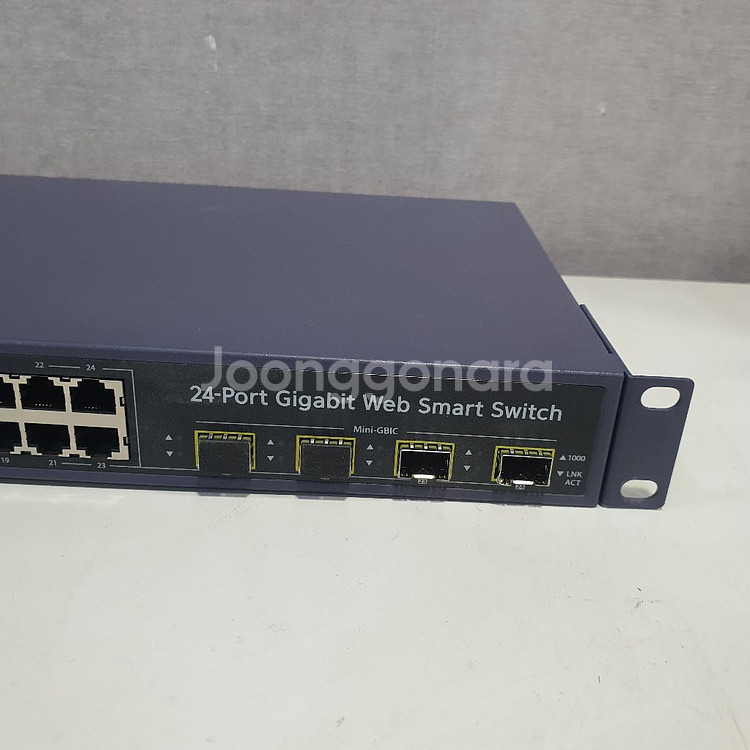 솔텍 24포트 스위치허브 SFC4000T--4
