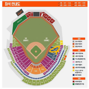 5/5 삼성 vs 한화 1루 응원단석 3연석 양도