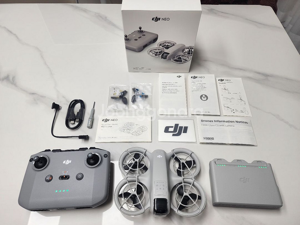 DJI 네오 풀세트(플라이모어콤보/고글N3/모컨3/케어--3