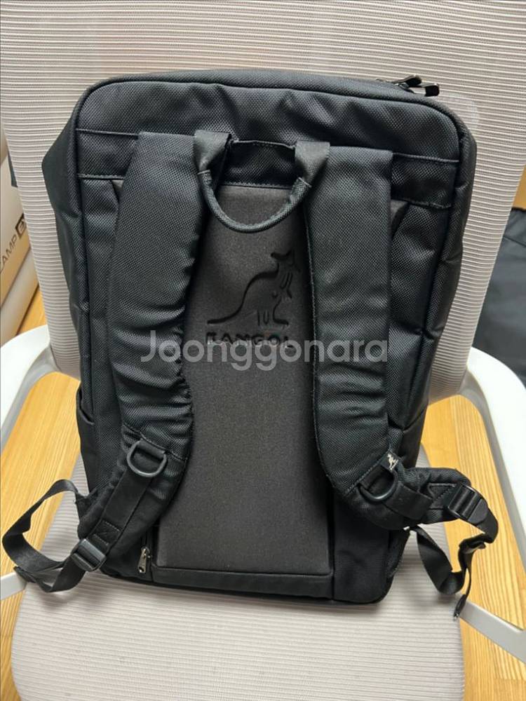 캉골 가방 (백팩 노트북수납 블랙 배낭)--1