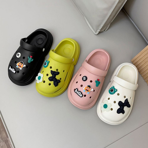 (새상품) 고밀도 EVA 여성 돔형 지비츠 샌들