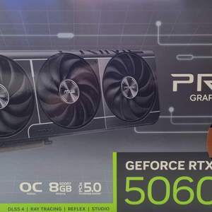 ASUS 5060TI 8GB OC 저렴히 판매.