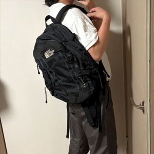 정품 노스페이스 Quasar 28L 아웃도어 블랙 백팩