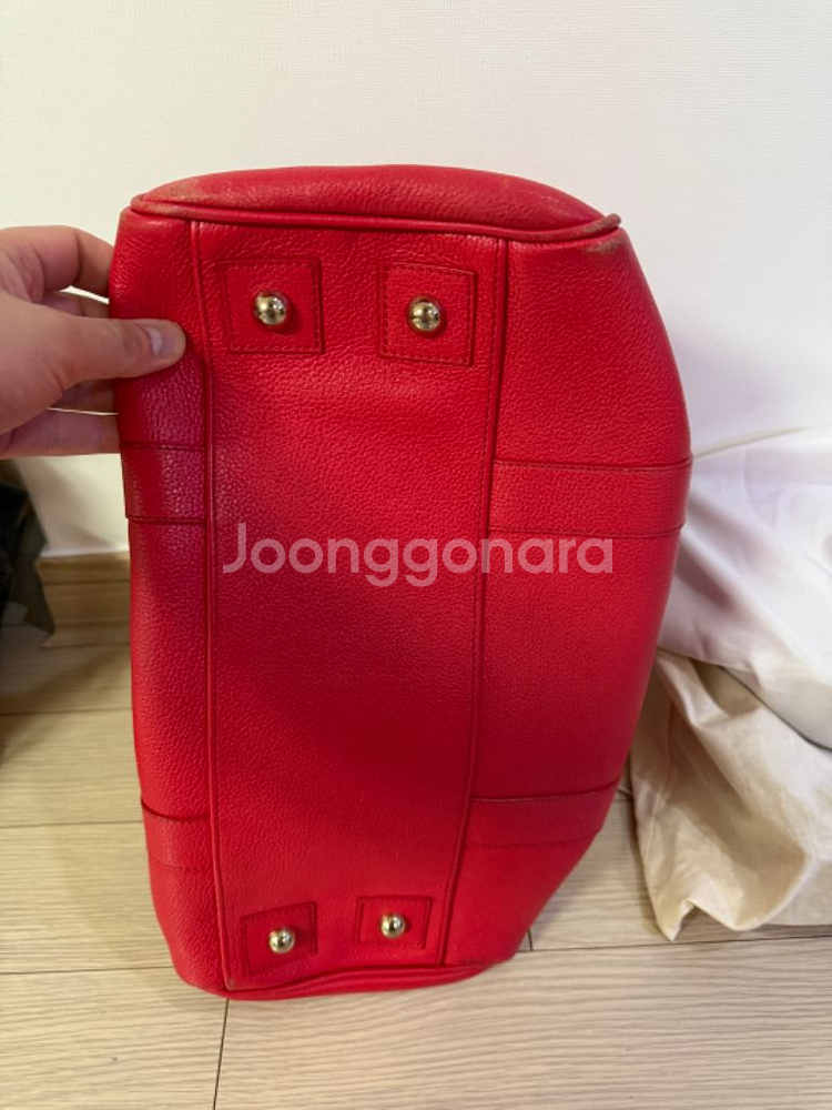 멀버리 베이스워터백 레드--4