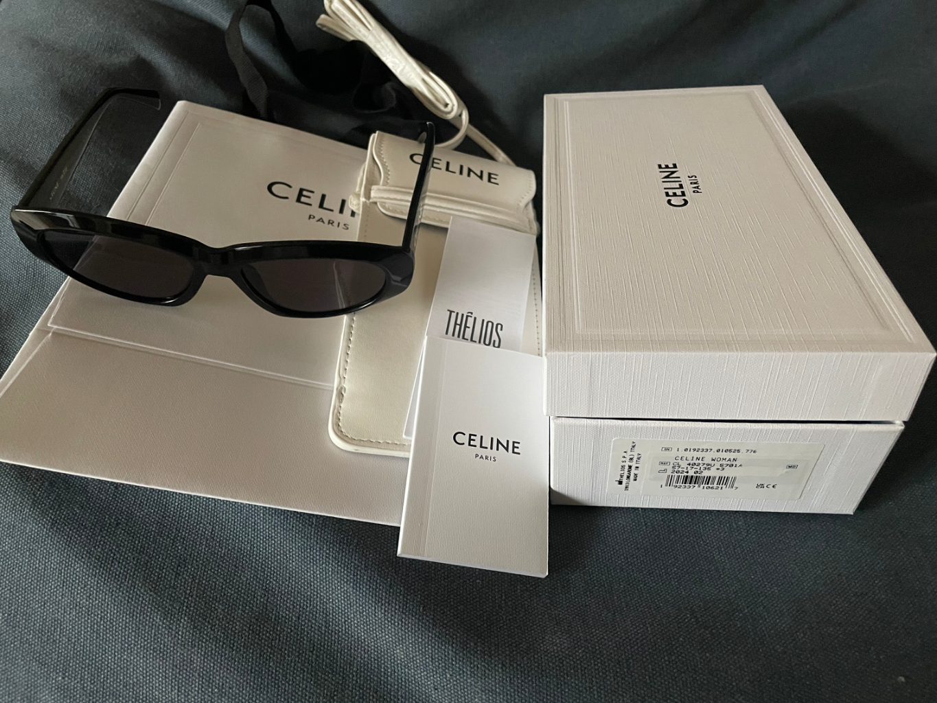셀린느 모노크롬 선글라스 cl40279u 블랙