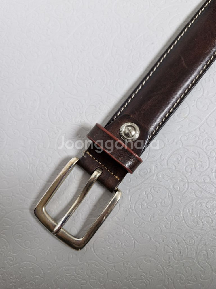 Peruzzi 이태리 가죽벨트 정품--3