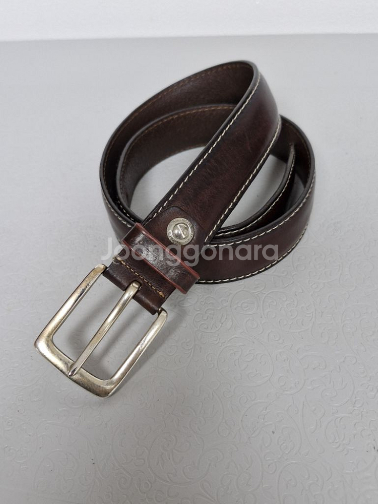 Peruzzi 이태리 가죽벨트 정품--7