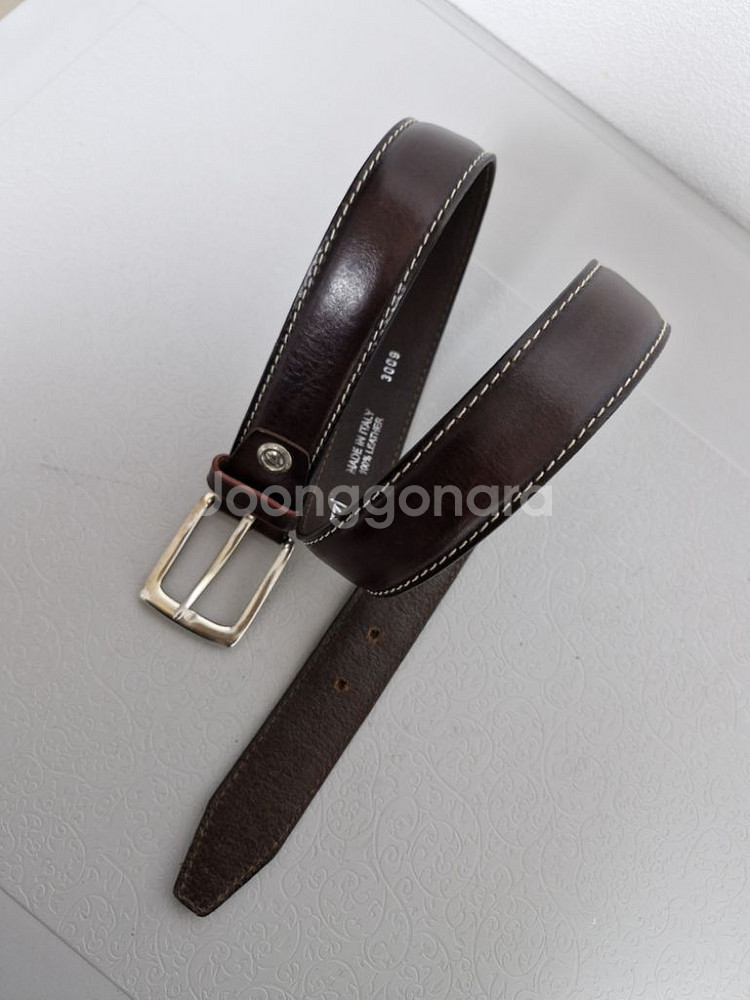 Peruzzi 이태리 가죽벨트 정품--9