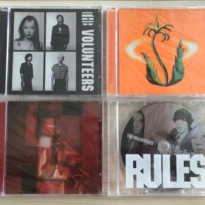 더 발룬티어스 cd 일괄 1집 뉴플랜트 L rules