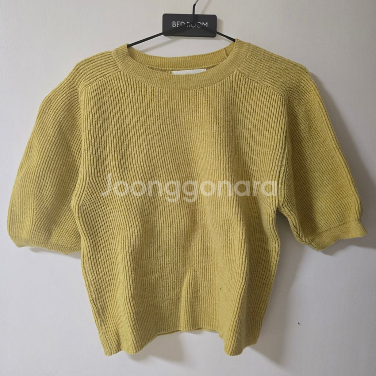 드랑 반팔볼륨니트--4