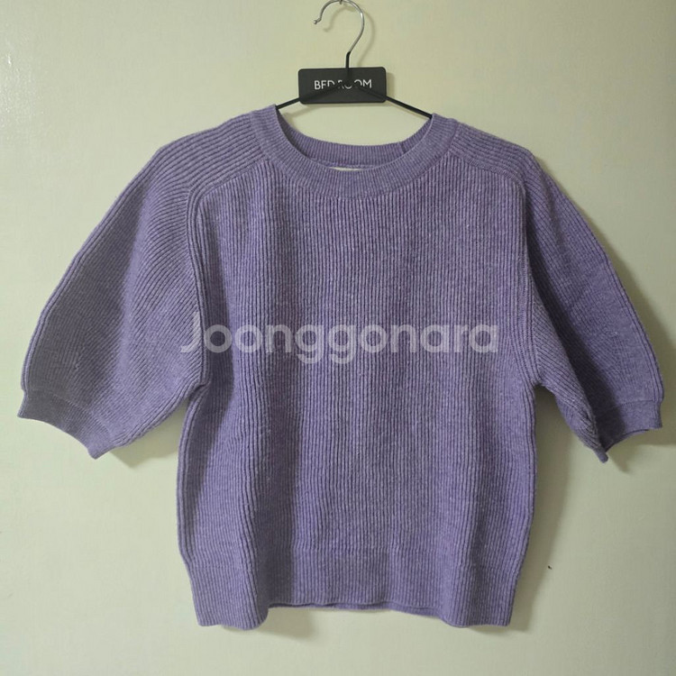 드랑 반팔볼륨니트--2