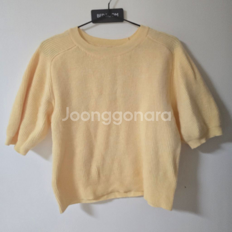 드랑 반팔볼륨니트--3