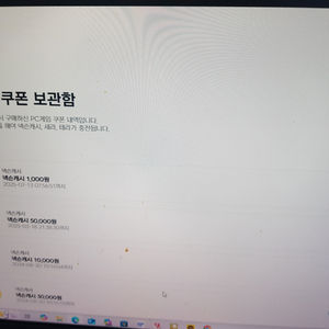 넥슨캐시