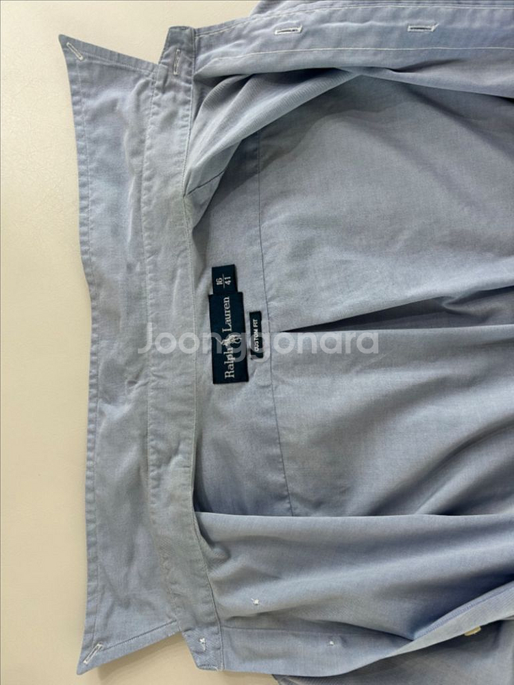 폴로 릴프로렌 남자 블루 셔츠 16/41 size--5