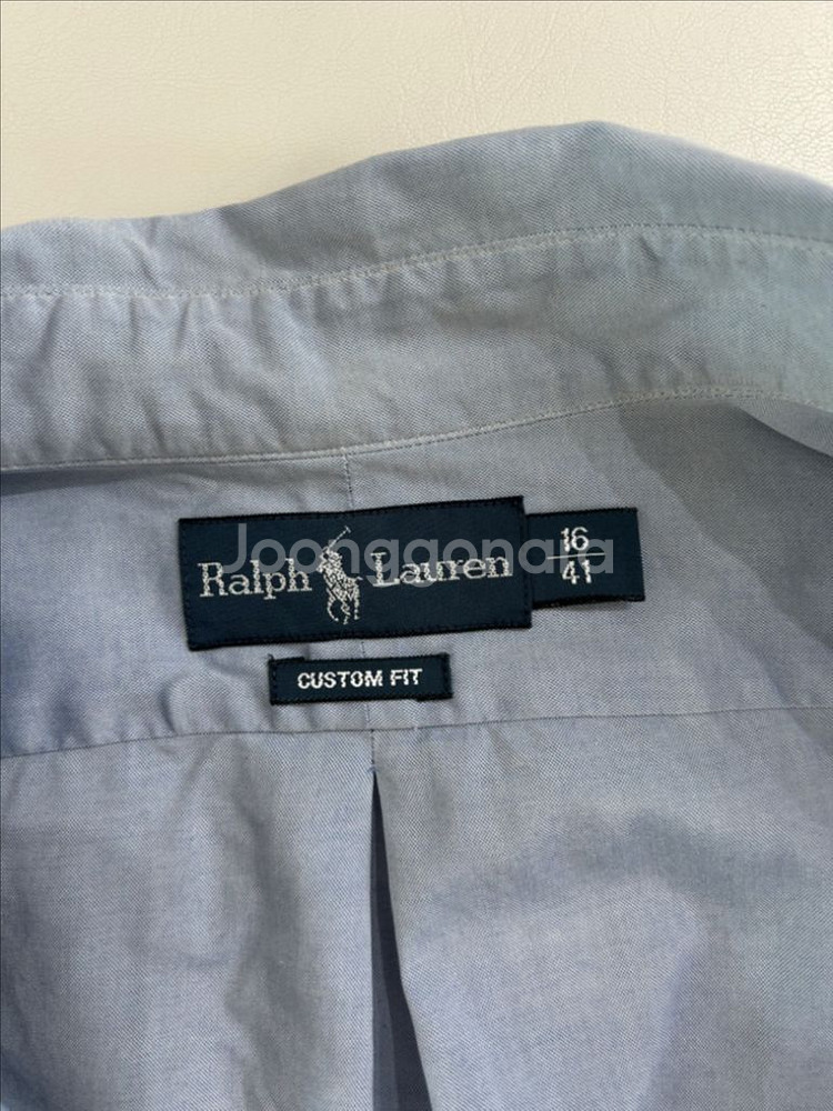 폴로 릴프로렌 남자 블루 셔츠 16/41 size--4
