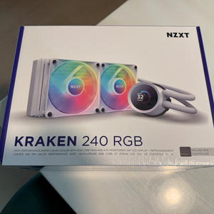 NZXT Kraken 240RGB 수냉쿨러 새상품