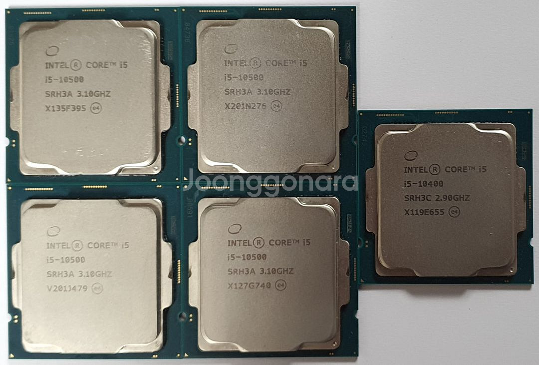 고장난 i5 10400 1개 판매합니다.--0