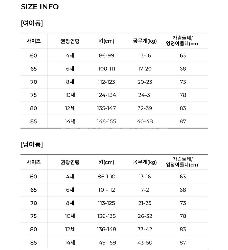 오르시떼 여아 파자마잠옷--3