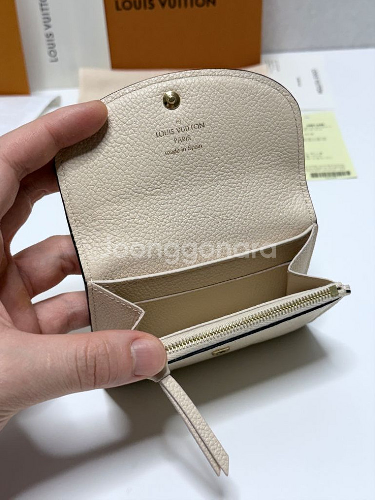 (백화점)루이비통 앙프렝뜨 로잘리 코인퍼스 카드지갑--7