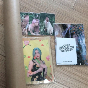 백예린 마몽드 비이커 굿즈 일괄 포카 엽서세트 포스터