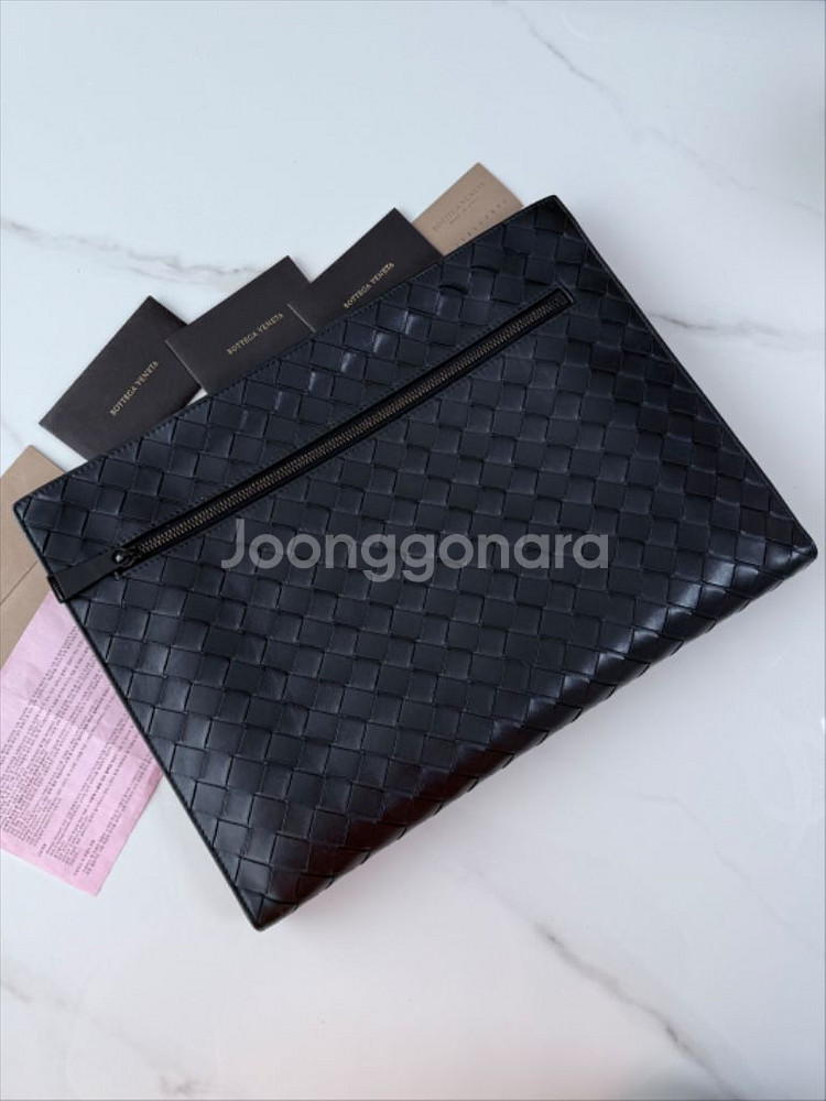 보테가베네타 인트레치아토 도큐먼트 클러치--3
