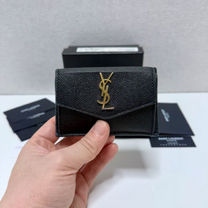 (풀구성)생로랑 업타운 미니 카드지갑